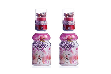 韩国海太咚咚咚桃味210ml瓶装