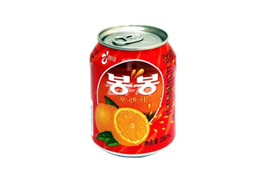 韩国海太桔汁238ml听装