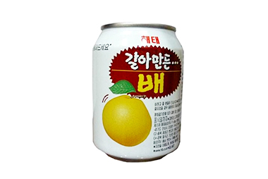韩国海太梨果粒238ml听装