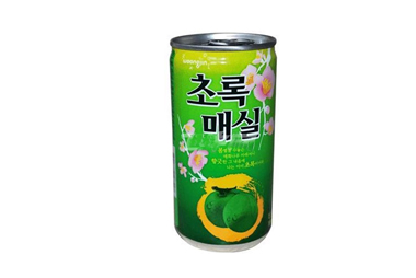 韩国熊津青梅汁180ml听装