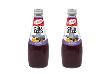 奇亚籽百香果汁饮料290ml