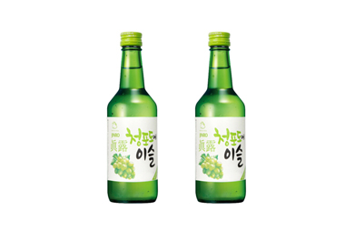 韩国真露烧酒葡萄味360ml