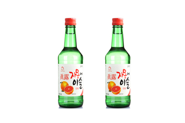 韩国真露烧酒西柚味360ml