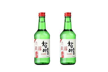 韩国真露竹炭酒360ml