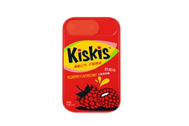 KISKIS酷滋无糖薄荷糖（野莓味)21g